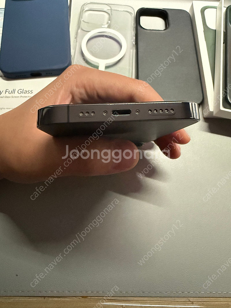 아이폰 13 프로 256GB 그래파이트 풀세트 판매--5