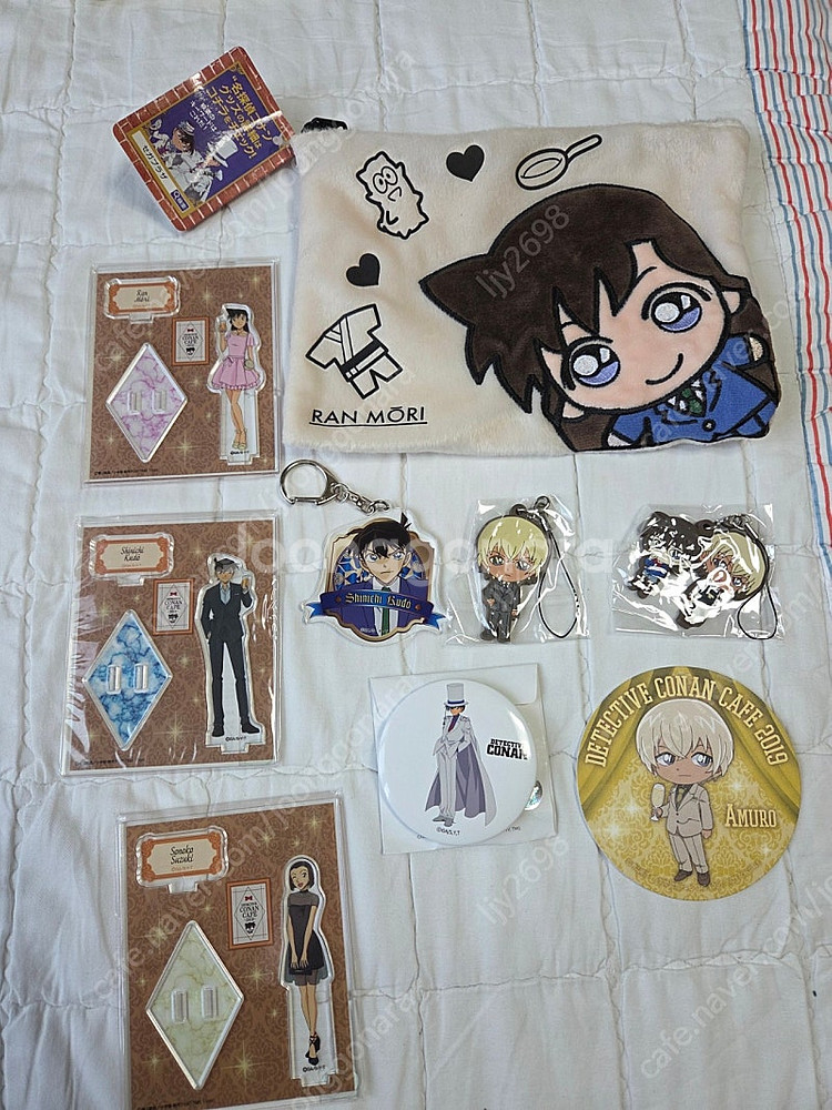 명탐정 코난 미란이 파우치 및 키링 외--0