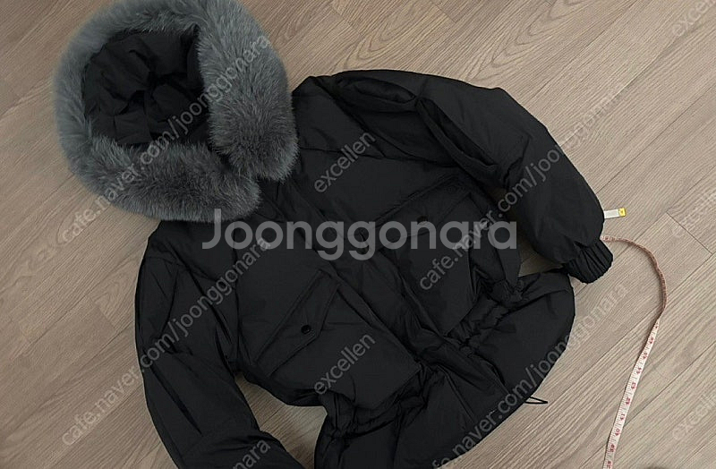 그냥 새옷상태 에고이스트 사가퍼 숏패딩 블랙 55(66가능)--1