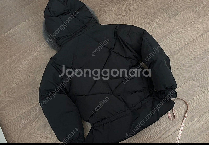 그냥 새옷상태 에고이스트 사가퍼 숏패딩 블랙 55(66가능)--2