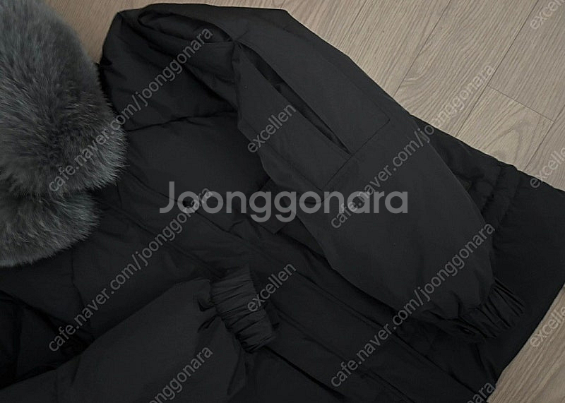 그냥 새옷상태 에고이스트 사가퍼 숏패딩 블랙 55(66가능)--5