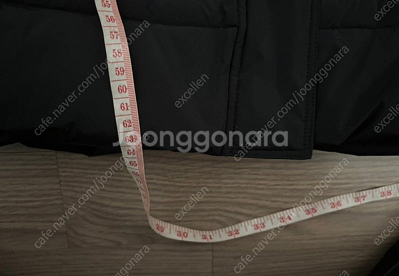 그냥 새옷상태 에고이스트 사가퍼 숏패딩 블랙 55(66가능)--7