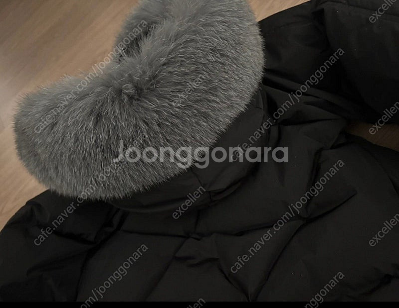 그냥 새옷상태 에고이스트 사가퍼 숏패딩 블랙 55(66가능)--8