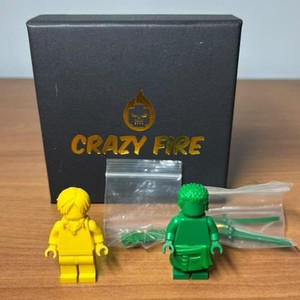 레고 커스텀 크파 원피스 조로 상디 사보 에이스