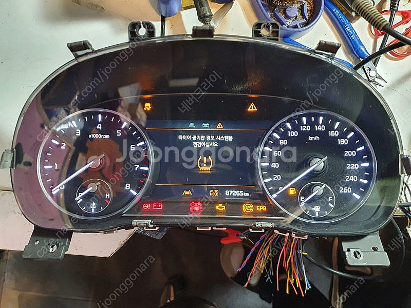 더뉴K9 2022 슈퍼비젼 계기판 94023J6010--2