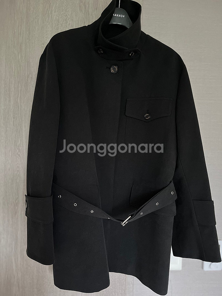 (미착용) 매넌 멜바 트렌치코트--1