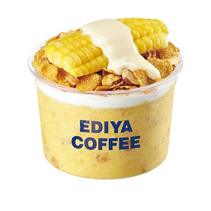 이디야커피 초당 옥수수 1인빙수