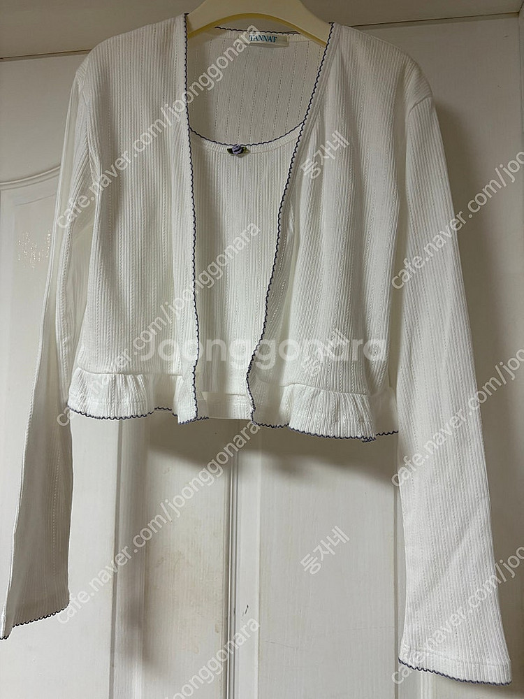 T/T Flow corsage cardigan set-...--0