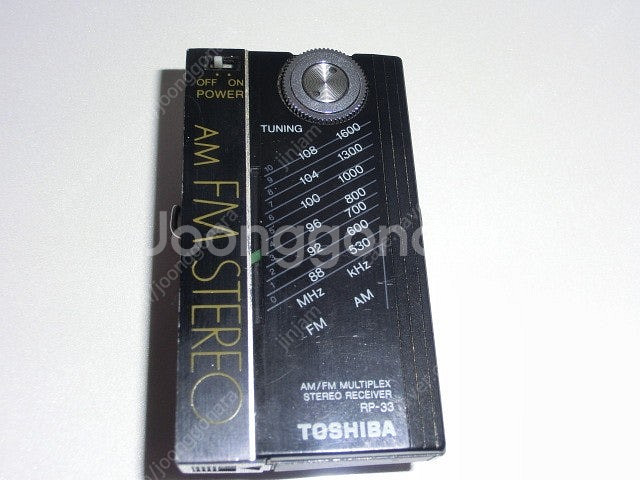 도시바 미니라디오(made in japan) (am/fm) rp-33 팝니다--1
