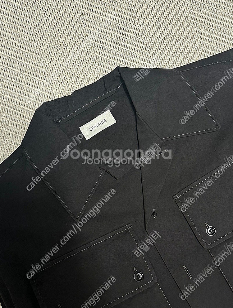 르메르 밀리터리 오버셔츠/48/새상품--1