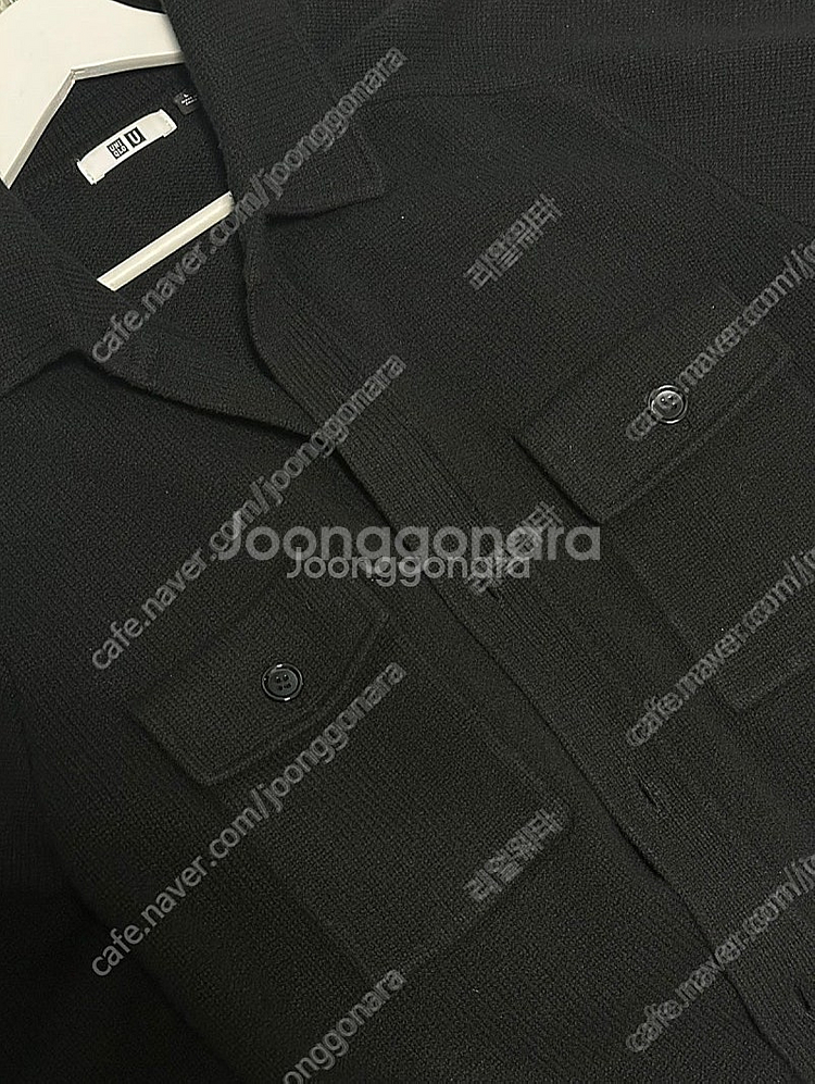 유니클로 U 램스울 니트 자켓--0