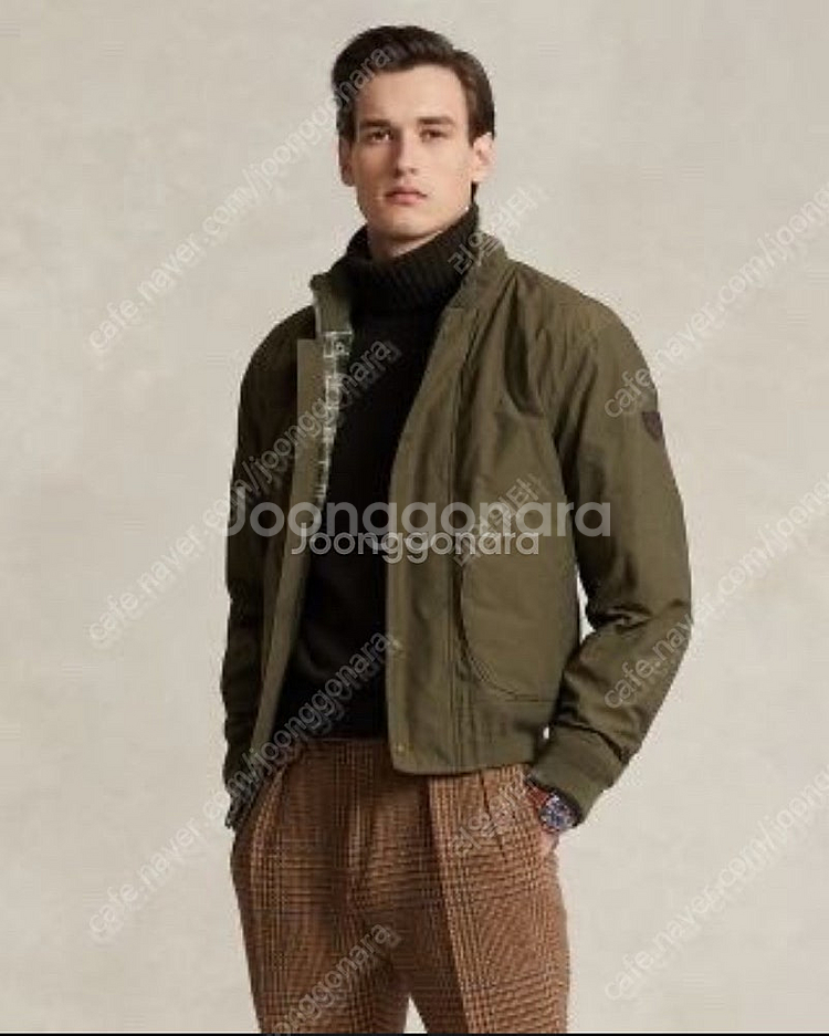 폴로 코튼 블렌드 덱 자켓 새상품 M--1