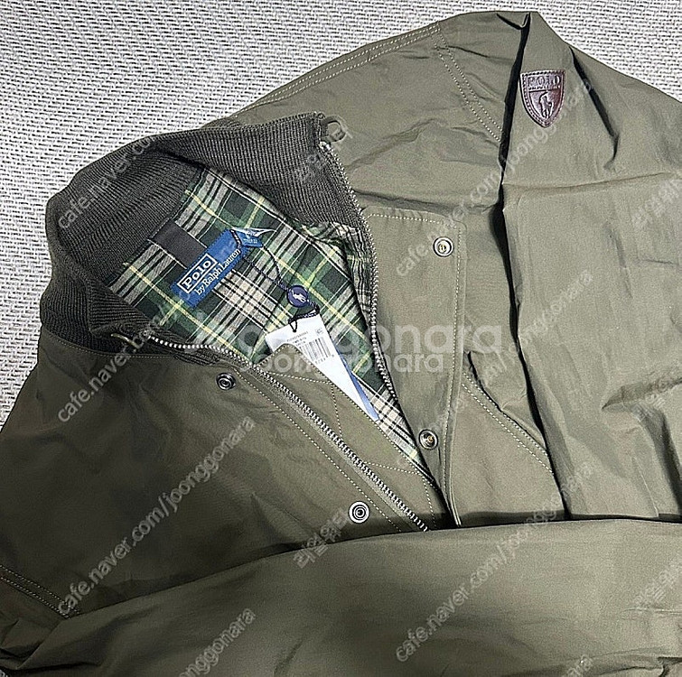 폴로 코튼 블렌드 덱 자켓 새상품 M--0