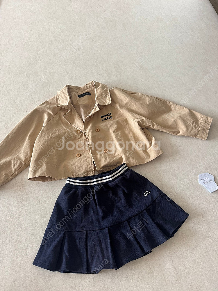 로아앤제인 110 아우터+스커트 일괄--0