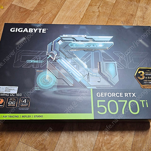 기가바이트 RTX 5070Ti GAMING OC 16GB 판매합니다.