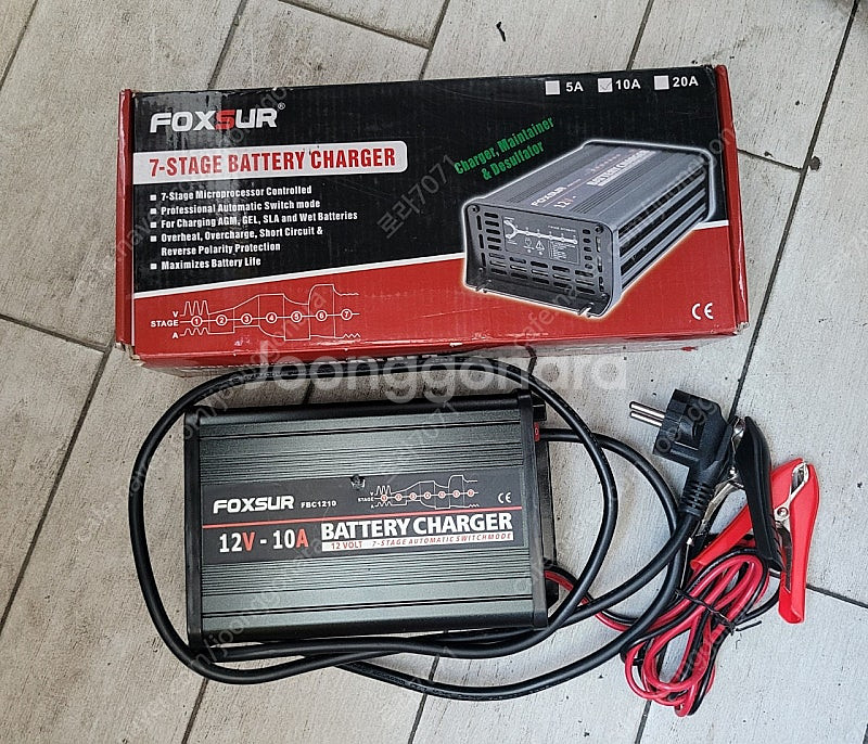 자동차 오토바이 배터리 충전기--1