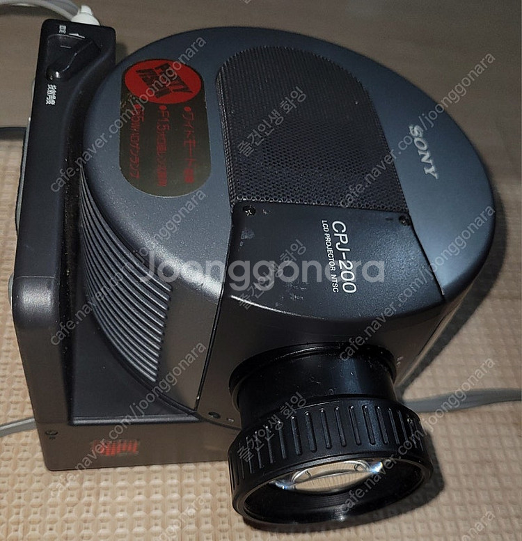 소니CPJ-200(미니프로젝터?)--5