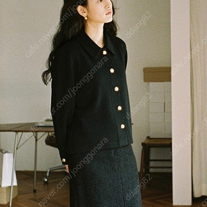 Urbanic30 dianna 블랙 가디건