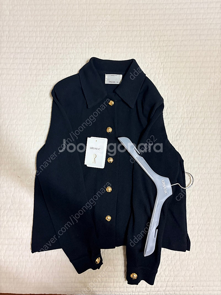Urbanic30 dianna 블랙 가디건--3