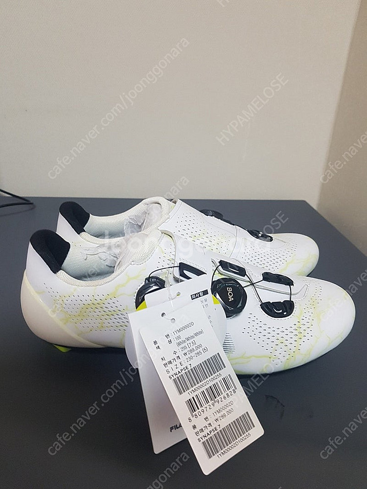 (새제품)휠라 (FILA) SYNAPSE7 로드클릿슈즈...--1