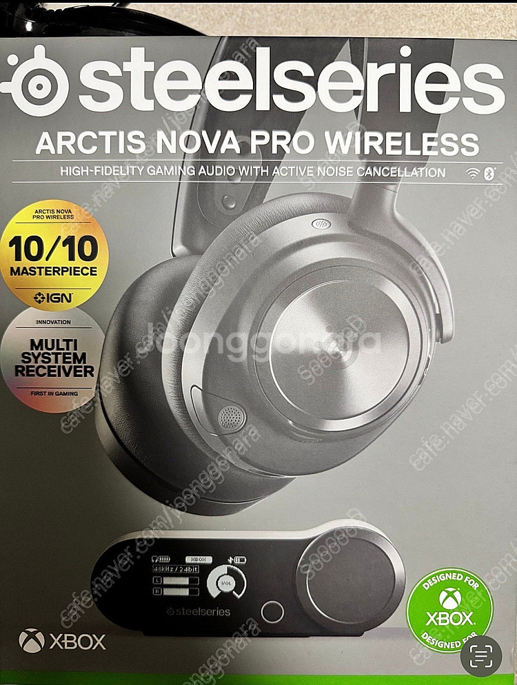 스틸시리즈 ARCTIS NOVA PRO X 무선 게임 헤드셋 HS25--0