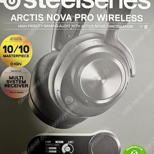 스틸시리즈 ARCTIS NOVA PRO X 무선 게임 헤드셋 HS25