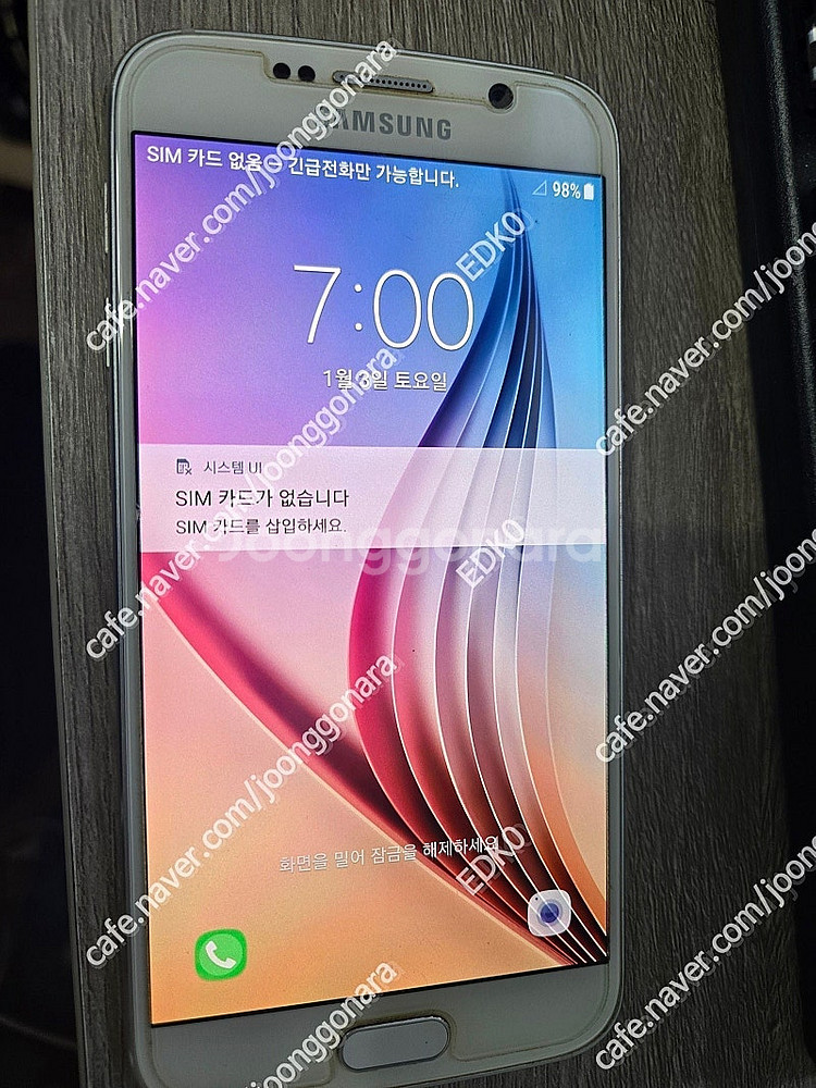 중고 갤럭시a12 sm-a125n/팬텍 p-2100 피처폰 /갤럭시 S6 64G 화이트 직구 SPRINT/애니콜 피...--5