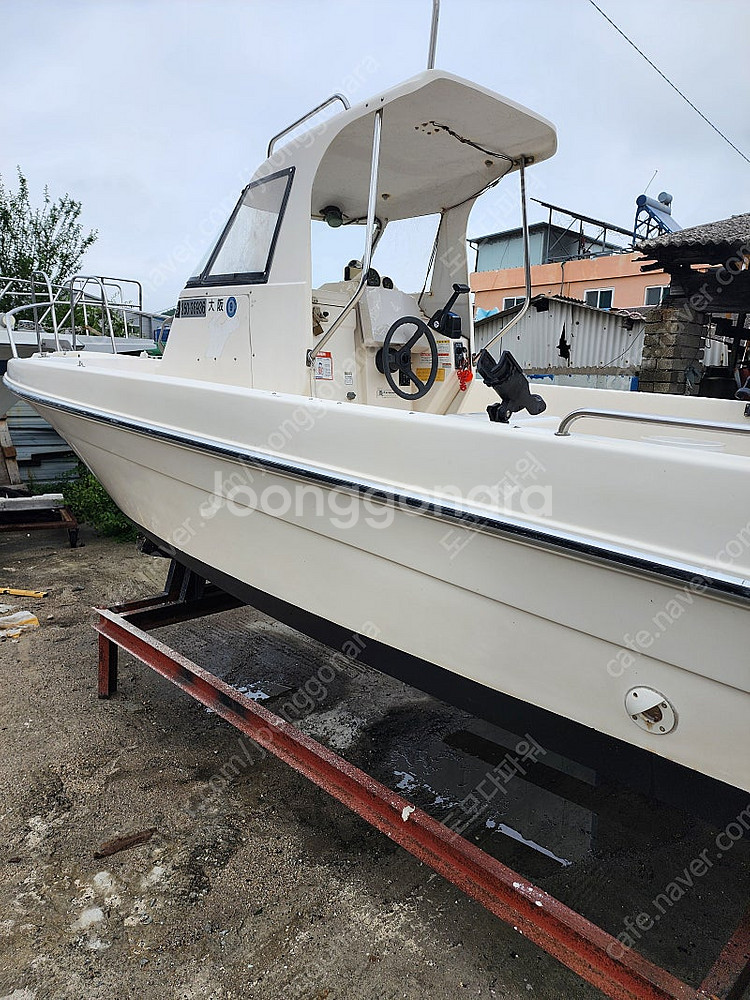 선외기 레저보트 낚시 보트--0