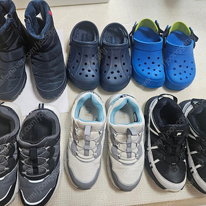 남아 휠라키즈 운동화 230 크록스J3 털크록스J3