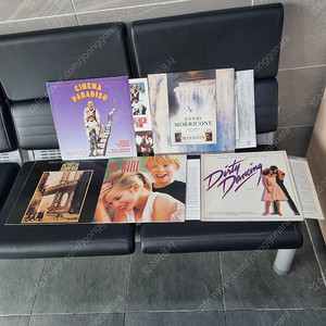 (O.S.T)시네마 천국,미션,원스 어폰 어 타임 인 아메리카 등 5장 LP.