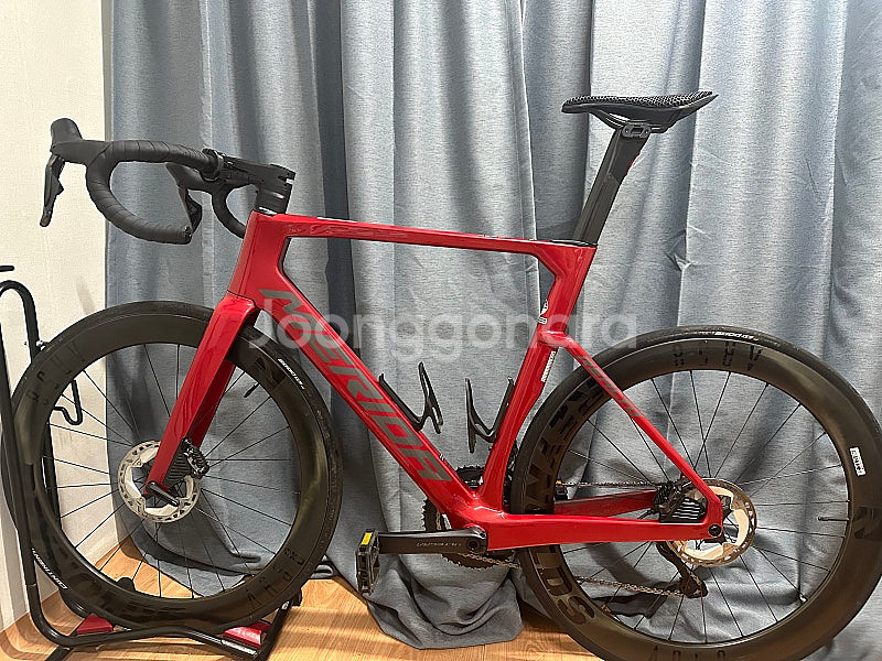 메리다 리액토8000 울테그라 전동 di2 3d안장--0