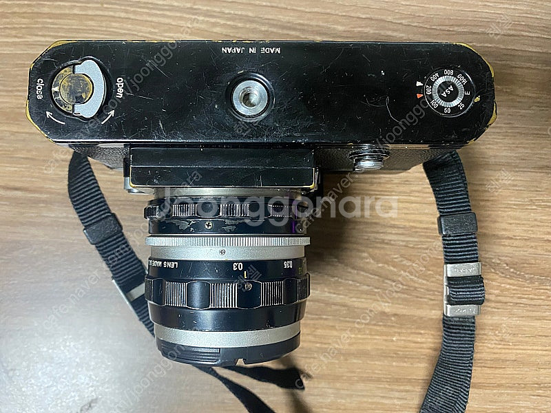 니콘 F 블랙 바디와 35mm 렌즈 그리고 ar-1 소...--3