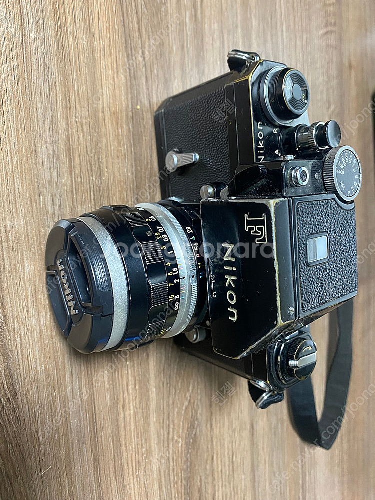 니콘 F 블랙 바디와 35mm 렌즈 그리고 ar-1 소...--9