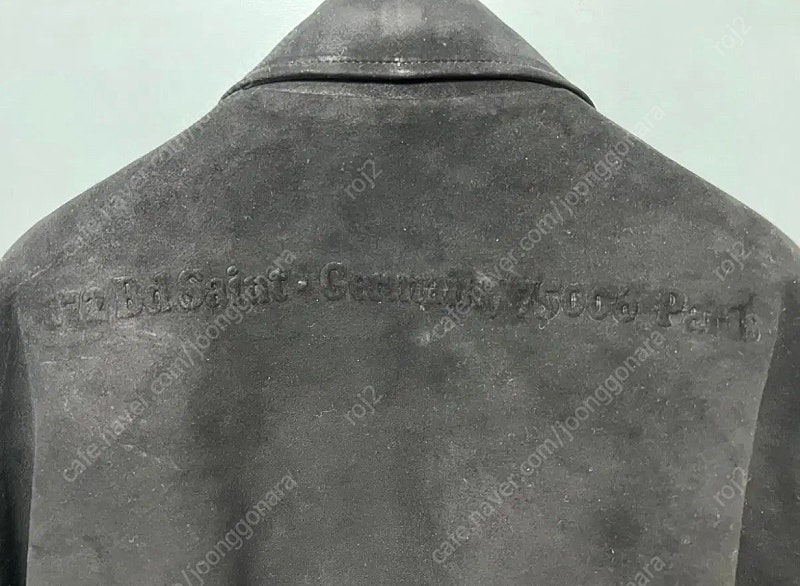 [L] 22FW STU 고트 스웨이드 자켓 블랙 STU OFFICE 이미지