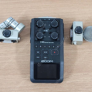 ZOOM 줌 H6 녹음기 소니 XM1 마이크 VPR1