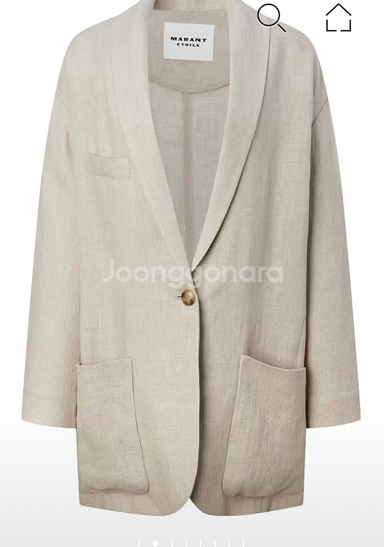 이지벨 마랑 린넨 지켓--0