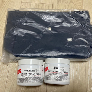 키엘수분크림125ml 2개 +키엘이너백파우치1개,키엘토너키트,키엘카렌듈라토너