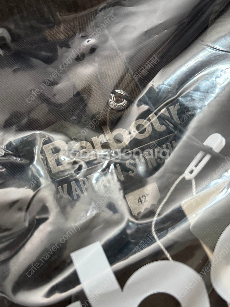 25aw 바버x캡틴선샤인 비데일 필드코트 올리브 42--2