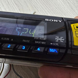 소니 블루투스&USB 1딘 데크