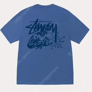 [미개봉] 스투시 WELDER TEE 블루 XL