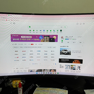 한성 모니터 32인치 커브드