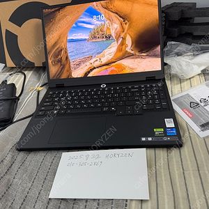레노버 리전 5 15IRX10 i7 5060 팝니다.(i7 14700HX, DDR5 5600 32GB, RTX5060, 1TB PCI-E 4.0, 15.1 OLED 165Hz)
