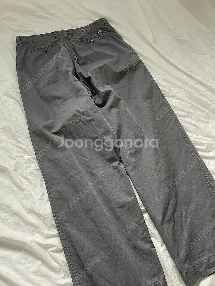 이얼즈어고 Y904 빈티지 워시드 팬츠 / 더블알엘 피...--3
