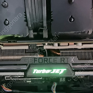 이엠텍 XENON 지포스 RTX 2070 SUPER TURBO JET V2 OC D6 8GB 팝니다