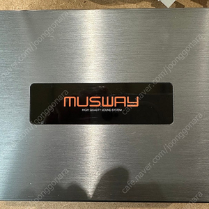 무스웨이 m4 plus DSP 앰프 + 소닉디자인 KIT-1130MC 스피커 팝니다.