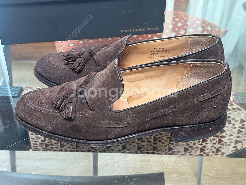 Loak Lincoln Brown Suede 9F--2