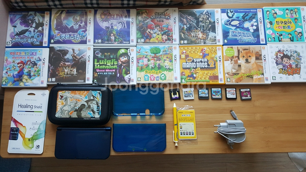 닌텐도 3DS XL + 15개의 3DS 칩 , 4개의 ...--0