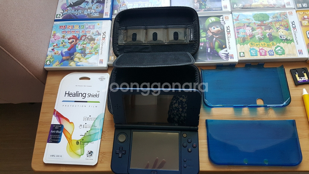 닌텐도 3DS XL + 15개의 3DS 칩 , 4개의 ...--1