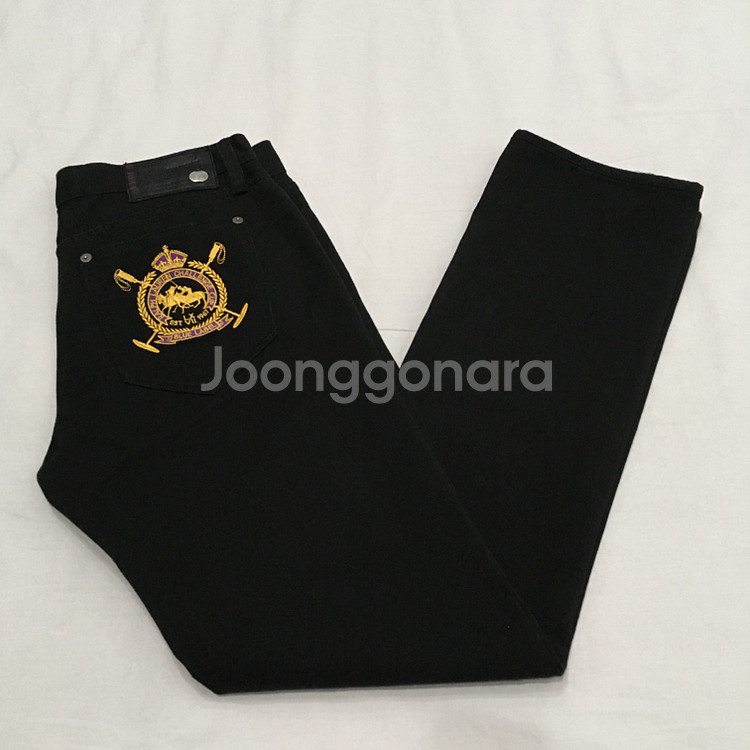 랄프로렌 블루라벨 여성 블랙진 데님팬츠 (29)--0