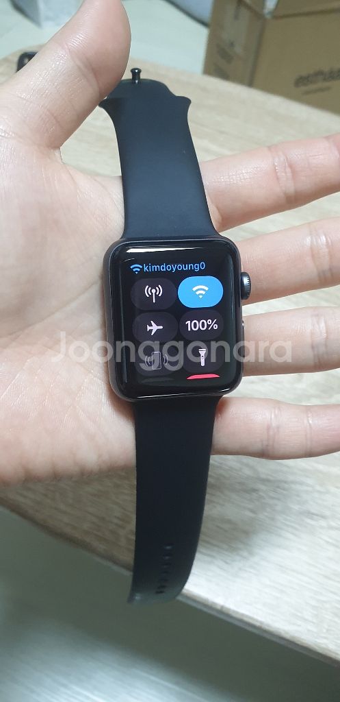 애플워치3 42mm 셀룰러 29만원(인천)--2